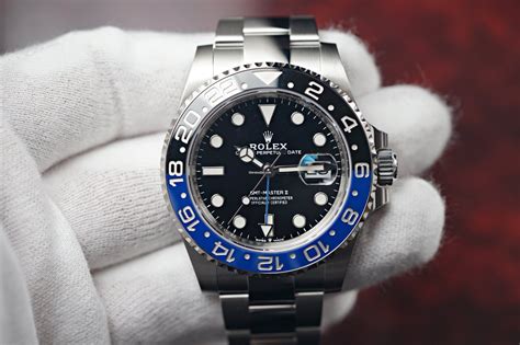 rolex gmt master batman 2023|rolex gmt batman for sale.